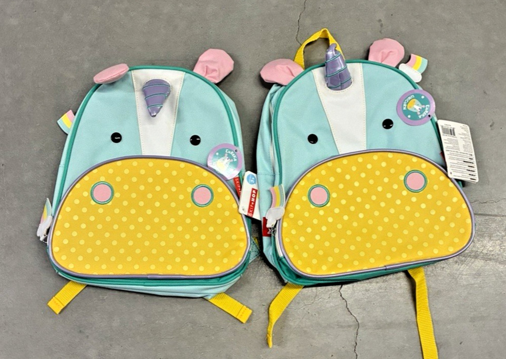 2 Skip Hop Unicorn Backpacks Eureka Junior Preschool